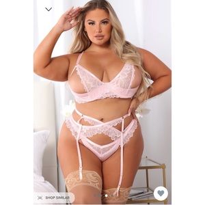 Fashion Nova 3 piece set. Lingerie